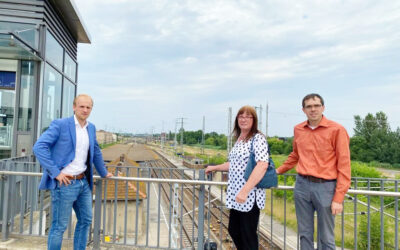 Fehlende Eisenbahn-Infrastruktur als Bremsklotz: Falkenberg/Elster wartet auf Strukturhilfe