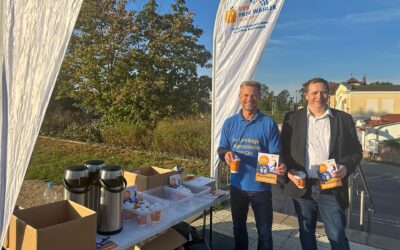 Aktion: Pendlerkaffee in Erkner